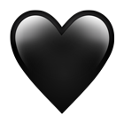 Black Heart Emoji