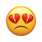 Broken Heart Eyes Emoji