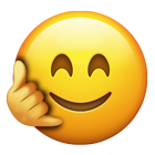 Call Me Face Emoji