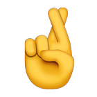 Fingers Crossed Emoji