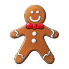 Gingerbread Man Emoji