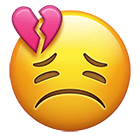 Heartbroken Emoji Pink