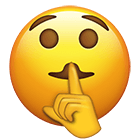 Hush Emoji