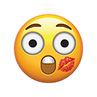 Kiss Mark Cheek Emoji