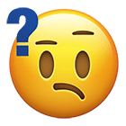 Perplexed Emoji