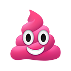 Pink Poo Emoji