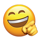 Pointing Laughing Emoji