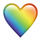 Rainbow Heart Emoji