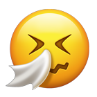 Sneezing Emoji