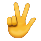Victory Hand Emoji